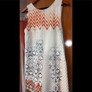 Zara b&w collection mini dress